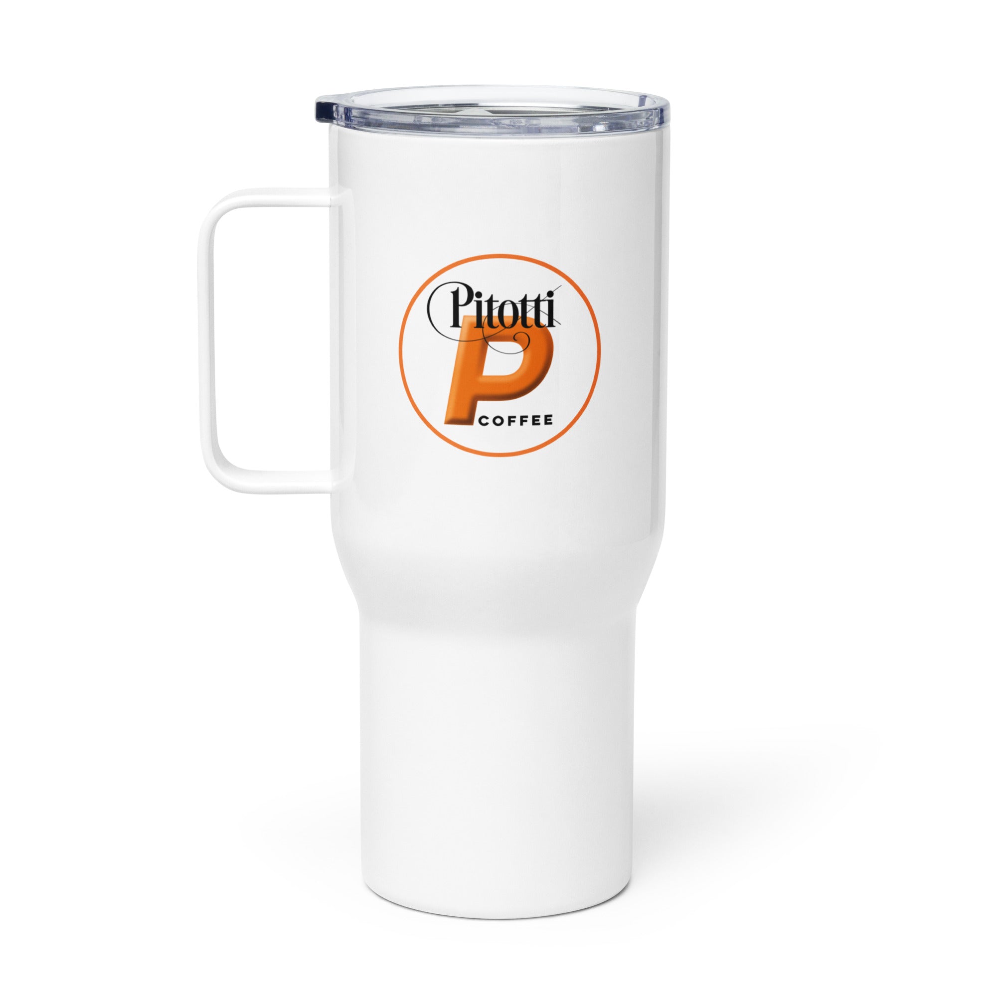 Pitotti Travel mug with a handle • Pitotti Coffee